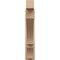 Ekena Millwork 5 1/2-in W x 26-in D x 30-in H Balboa Block Rough Cedar Woodgrain TimberThane Outlooker, Primed Tan OUTUR055X26X30BOA44RCPR - alternate 6